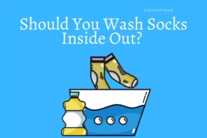 Should you wash socks inside out