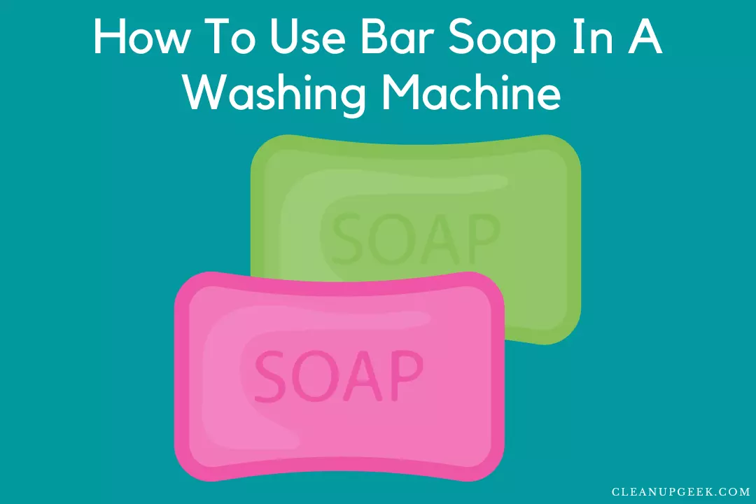 Using bar soap in a washing machine