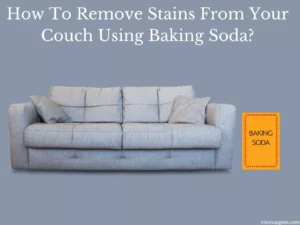 How To Clean A Couch With Baking Soda?
