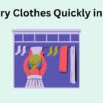 How to dry clothes quickly in winter