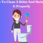 The Ultimate Guide On How To Clean A Bidet And Maintain It Properly