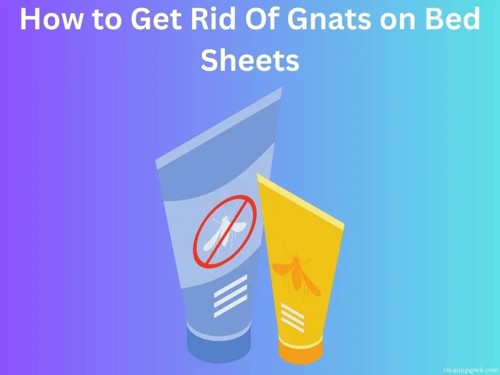 How to Get Rid Of Gnats on Bed Sheets