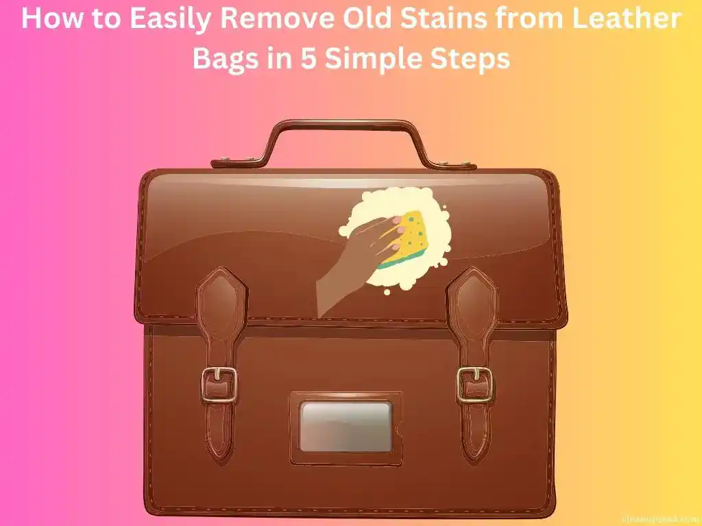 How to Easily Remove Old Stains from Leather Bags in 4 Simple Steps
