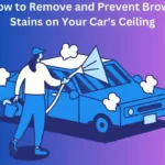 How to Remove and Prevent Brown Stains on Your Car’s Ceiling