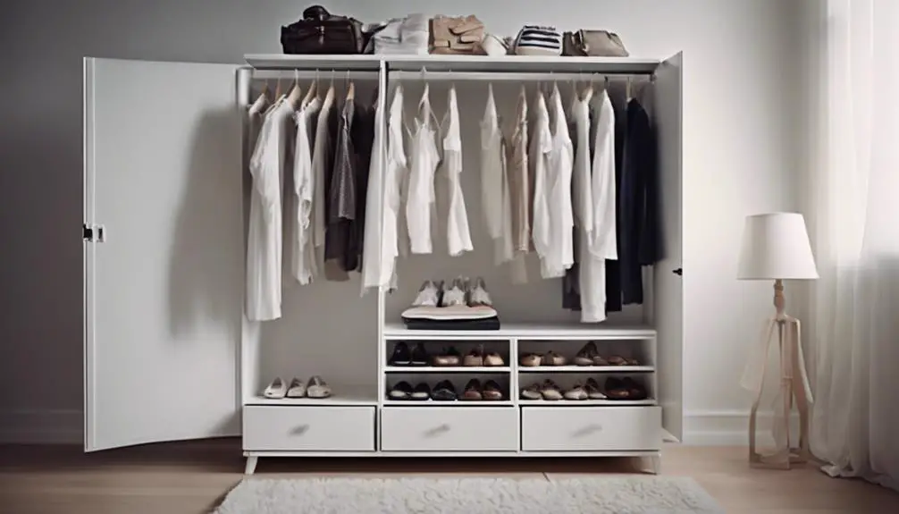 efficient storage for clothes